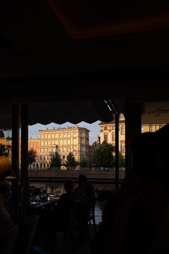 View of the Oder and Wrocław from the Przystań & Marina terrace, photo 05