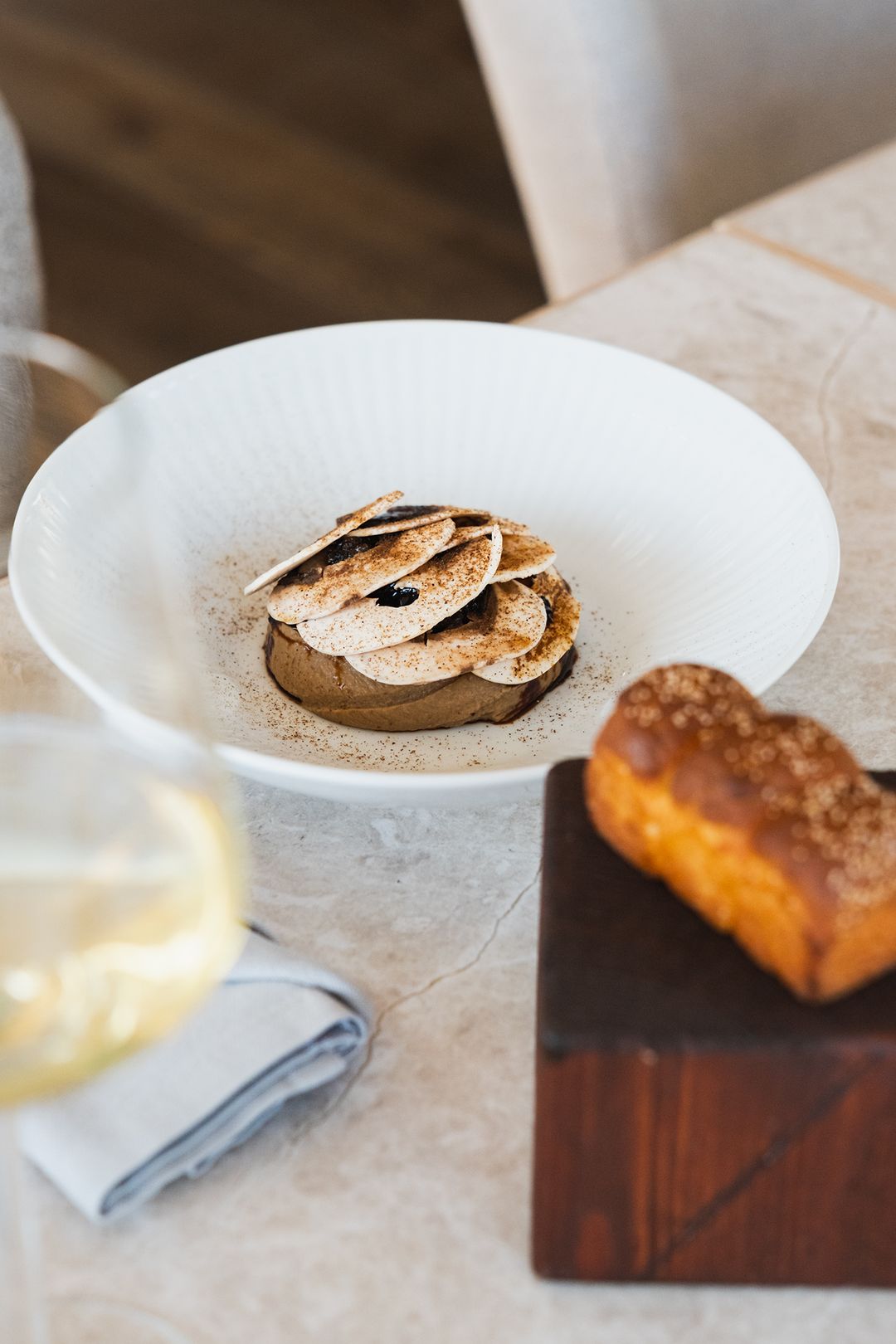 Mushroom Foraging: mushroom pâté with homemade brioche, Przystań & Marina